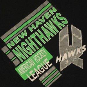 Vintage 1980's NEW HAVEN NIGHTHAWKS AHL T-Shirt