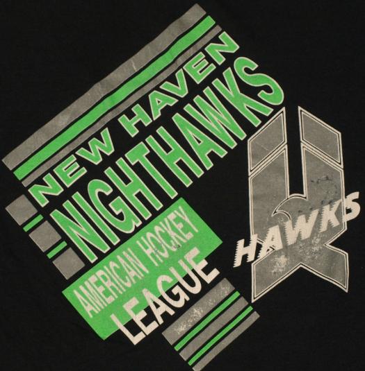Vintage 1980’s NEW HAVEN NIGHTHAWKS AHL T-Shirt