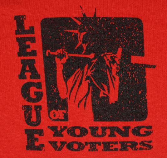 Vintage 1980’s League of Young Voters T-shirt