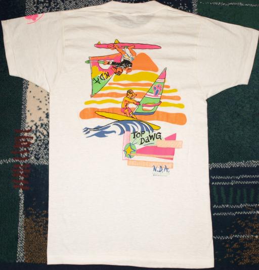Made in Canada Size Small Reebok surf Thrifted clothes Vintage Vintage Reebok T-shirt Vintage T-shirt