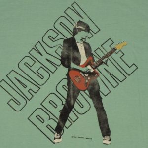 Vintage 1983 Jackson Browne Concert Tour T-Shirt 1980s
