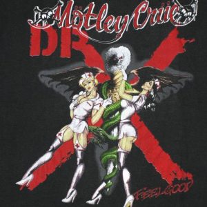 Vintage MOTLEY CRUE Dr. Feelgood Concert Tour T-Shirt