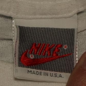VTG 1990s NIKE Just Do It Logo T-Shirt Grey Tag Red Swoosh