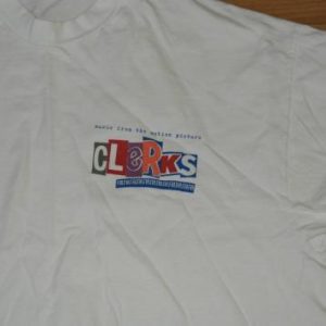 VTG 90s 1994 CLERKS Movie Soundtrack T-Shirt Alice In Chains