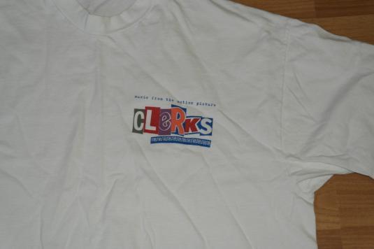 VTG 90s 1994 CLERKS Movie Soundtrack T-Shirt Alice In Chains