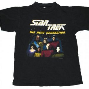 Vintage 1990s STAR TREK Next Generation T-Shirt TNG 90s