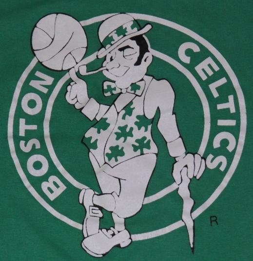 Vintage 1980’s BOSTON CELTICS NBA Logo 7 T-Shirt Basketball