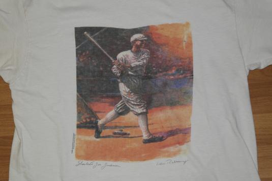 Vintage 1990’s Shoeless JOE JACKSON Baseball 90’s T-Shirt
