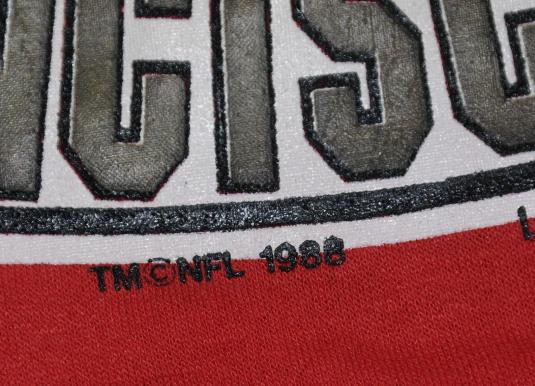 Vintage 1988 San Francisco 49ers Super Bowl T-Shirt 80s