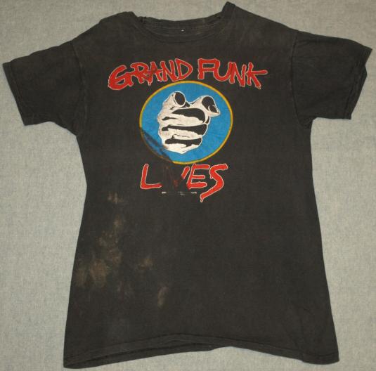 VTG 1981 Grand Funk Railroad American Band tour T-shirt