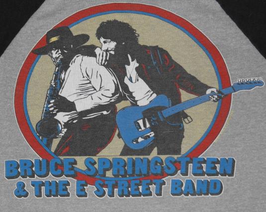 VTG Bruce Springsteen & E Street Band 1980-1981 Tour T-shirt