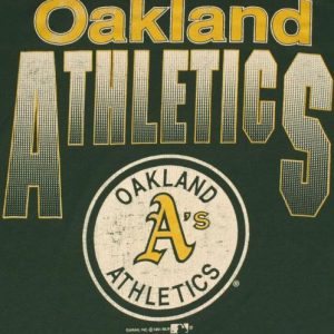 Vintage Oakland A's MLB Baseball Soft Thin 50/50 T-Shirt