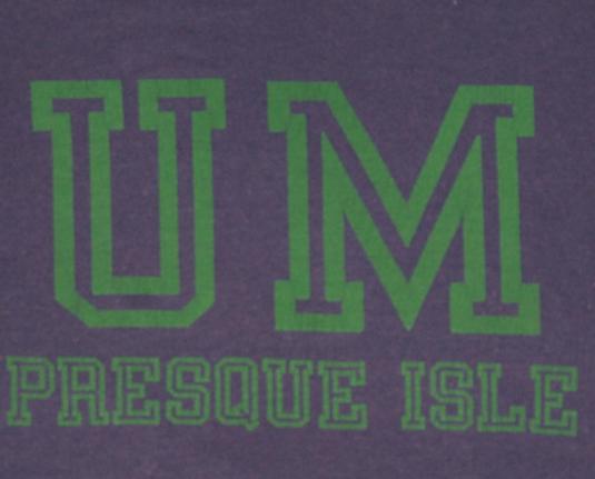Vintage 1980s University Maine Presque Isle T-shirt