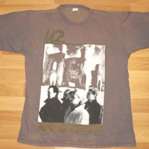 Vintage 1985 U2 Unforgettable Fire European Tour T-shirt