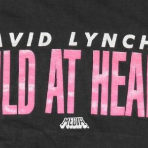Vintage David Lynch WILD AT HEART Original Movie T-Shirt