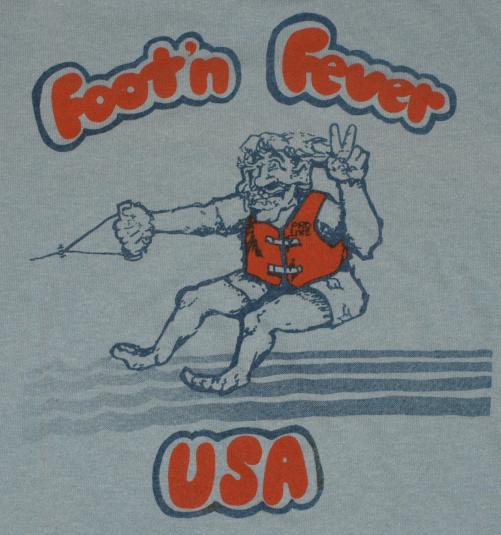 1970s Team USA Pro-Line Foot’n Fever Water Skier T-Shirt