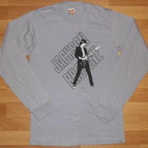 Vintage 1983 JACKSON BROWNE Long Sleeve Shirt 1980s