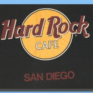 Vintage 1980s HARD ROCK Cafe San Diego T-Shirt