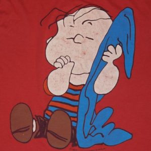 Vintage 1980's LINUS Peanuts Screen Stars T-Shirt