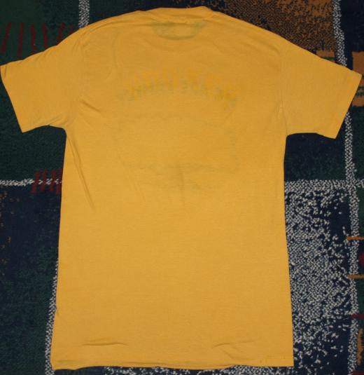 Vintage 1970’s We Are Family Tree Yellow Hooker T-Shirt