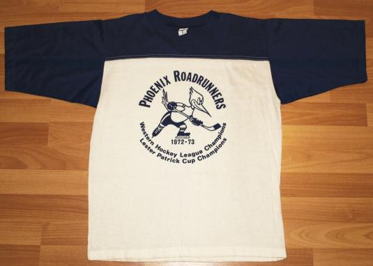 Vintage 1970s Phoenix Roadrunners Hockey Raglan T-Shirt
