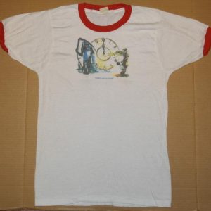 Vintage 1982 News Years Monkey Ringer T-Shirt