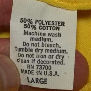 Vintage 1980s Joe Camel Cigarette Yellow T-Shirt 80s