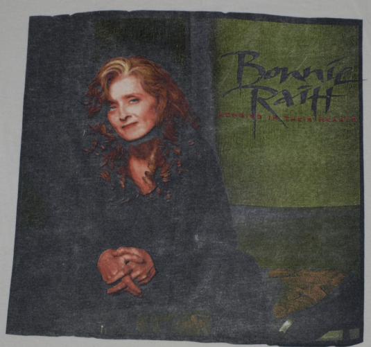 Vintage 1994 Bonnie Raitt Concert Tour T-Shirt 1990s Tee