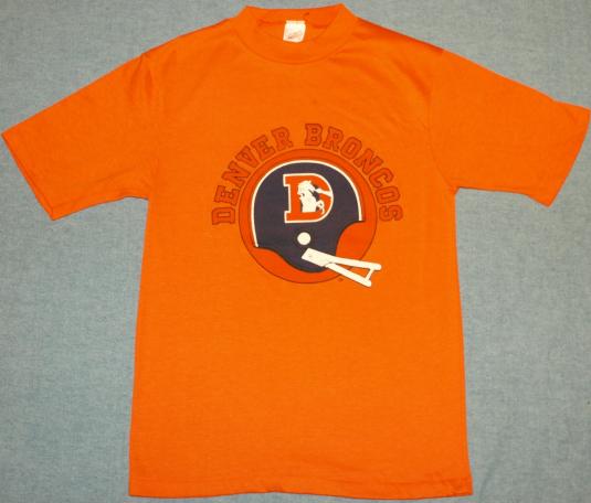 Vintage 1980s Denver Broncos NFL Football T-Shirt