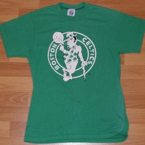 Vintage 1980's BOSTON CELTICS NBA Logo 7 T-Shirt Basketball