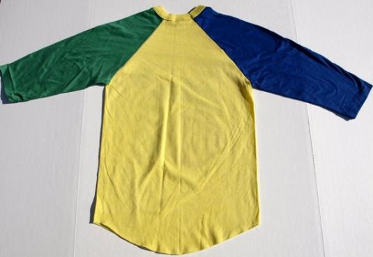 Vintage 1980s BOMBAY Dry Gin Tennis Play to Win Raglan Shirt