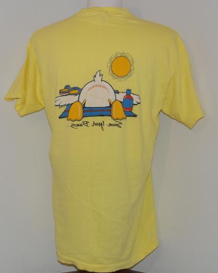Vintage 1980’s Florida Sun Your Buns Beach Bird T-Shirt