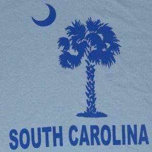 Vintage 1980s South Carolina Palm Tree T-shirt Deadstock