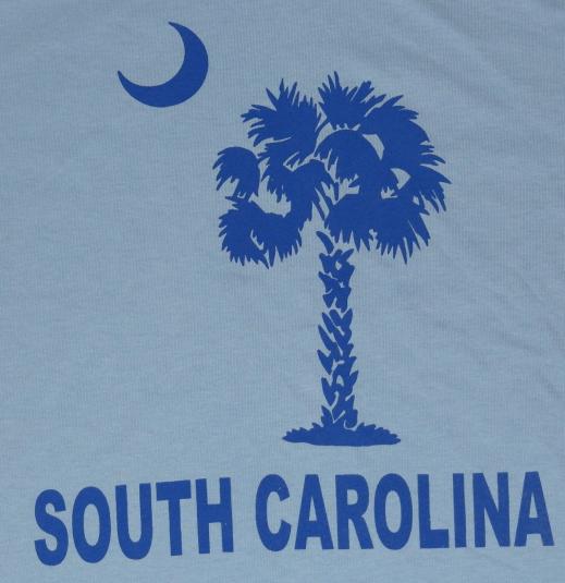 Vintage 1980s South Carolina Palm Tree T-shirt Deadstock