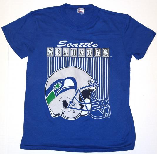 Vintage 1980s Seattle Seahawks NFL Football T-Shirt