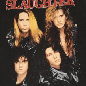Vintage SLAUGHTER Up All F**king Night Tour T-Shirt