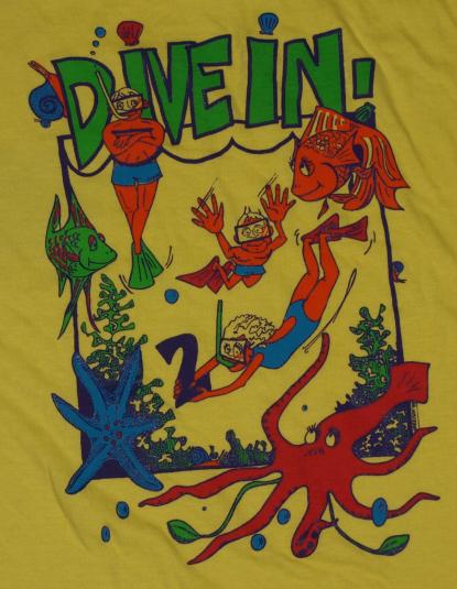 Vintage University of Maine Scuba Diving Diver T-Shirt 90s