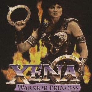 Vintage 1990s XENA Warrior Princess TV Show T-Shirt