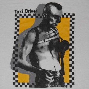 Vintage 1980s TAXI DRIVER Movie T-Shirt ROBERT DENIRO 80s