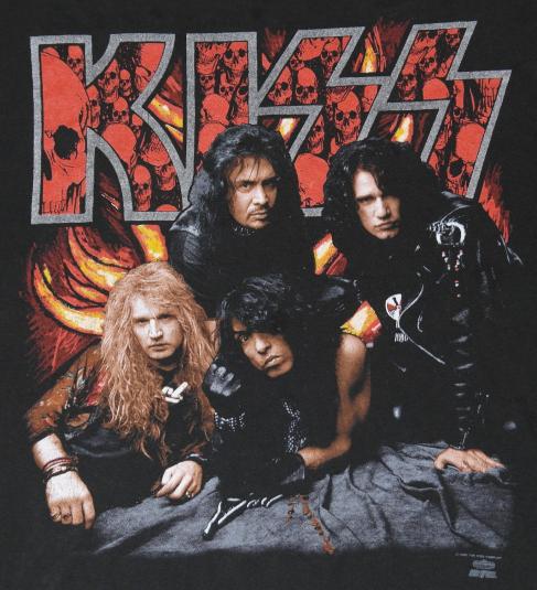 Vintage 1993 KISS Revenge Concert Tour 1990s T-Shirt