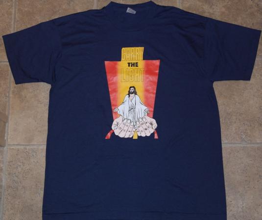 Vintage 1990’s Jesus Christianity God T-Shirt Purple