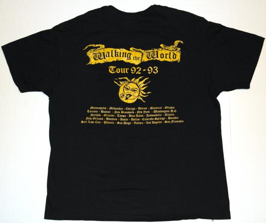 VTG 1992 CONCRETE BLONDE Concert Tour T-Shirt 90s Original