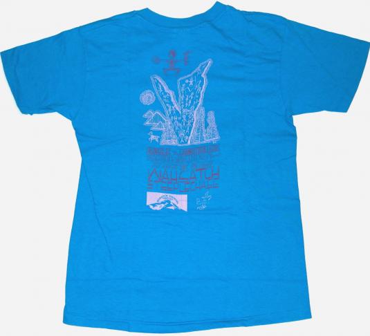 Vintage 1987 Wahsatch Steeple Chase Utah 1980s T-Shirt
