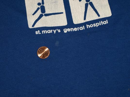 Vintage 1980s Lifecylce St Marys Exercise T-Shirt