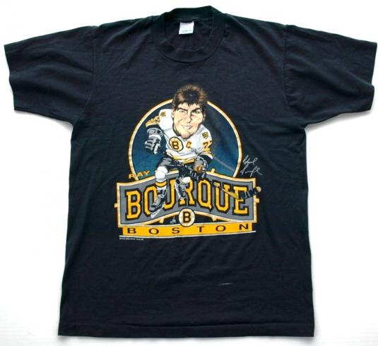 1980s RAY BOURQUE Boston Bruins Caricature Tee