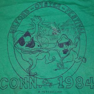 Vintage 1984 Milford Connecticut OYSTER FESTIVAL 80s T-Shir