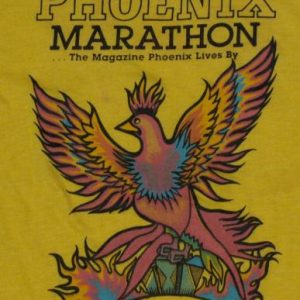 Vintage 1982 Phoenix Marathon T-Shirt Soft Thin 1980s