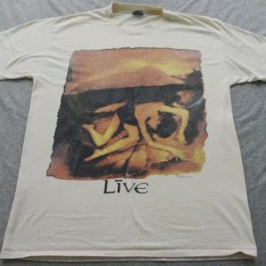 1992 LIVE Concert Tour Shirt 90s Rock Tee