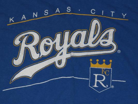 Vintage 1980s Kansas City Royals Baseball T-shirt 80s