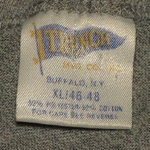 Vtg 80s 1988 Heather Grey NFL Superbowl XXII NFL T-Shirt